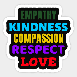 Empathy Plus Version 2 by Kristalin Davis Sticker